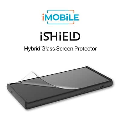 [Clearance] iShield Shatterproof Hybrid [FULL GLUE 3D] Glass Screen Protector, Samsung Galaxy S22 Ultra