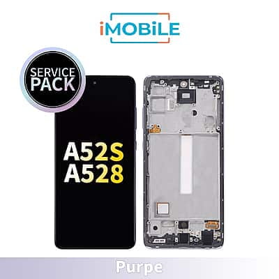 Samsung Galaxy A52s 5G A528 LCD Touch Digitizer Screen [Service Pack] [Purpe] GH82-26861C GH82-26909C