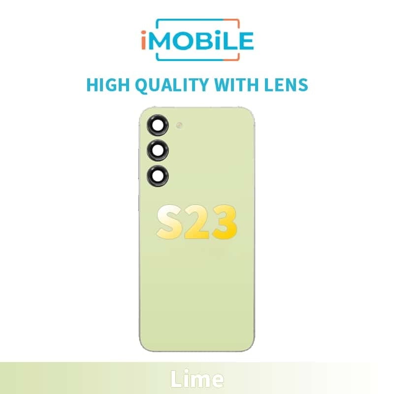 Samsung Galaxy S23 (S911) Back Cover [High Quality With Lens] [Lime]