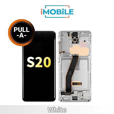 Samsung Galaxy S20 (G980) LCD Touch Digitizer Screen [Secondhand] [White]