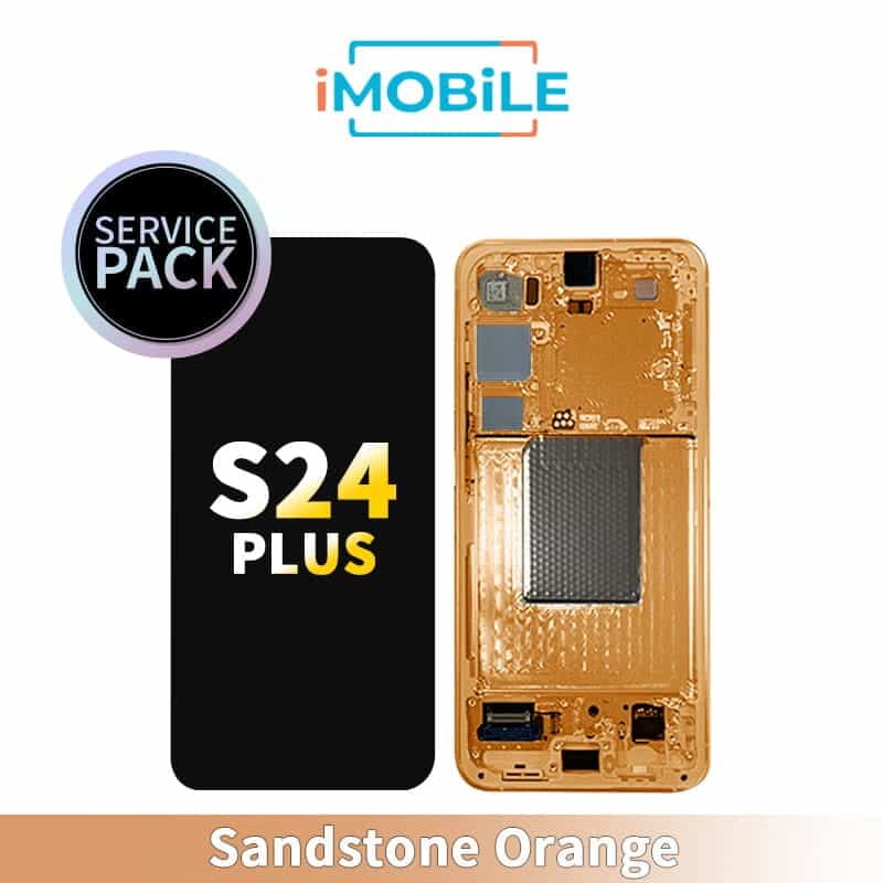 Samsung Galaxy S24 Plus (S926)  LCD Touch Digitizer Screen [Service Pack] [Online Version-Sandstone Orange] GH82-33413G
