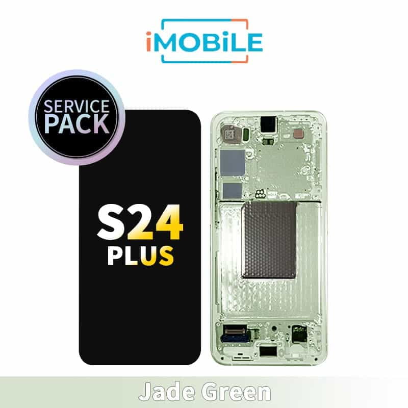 Samsung Galaxy S24 Plus (S926)  LCD Touch Digitizer Screen [Service Pack]  [Online Version-Jade Green] GH82-33413E