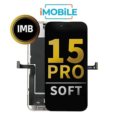 iPhone 15 Pro (6.1 Inch) Compatible LCD (Soft OLED) Touch Digitizer Screen [IMB]