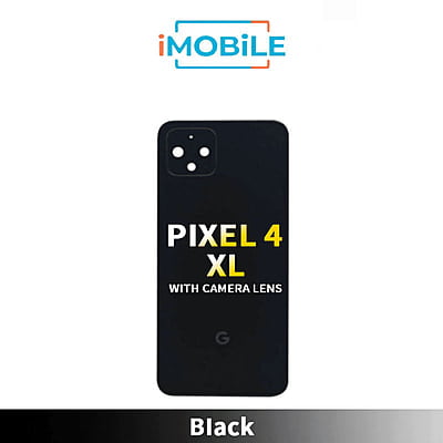 Google Pixel 4 XL Back Cover with Camera Lens [Black]