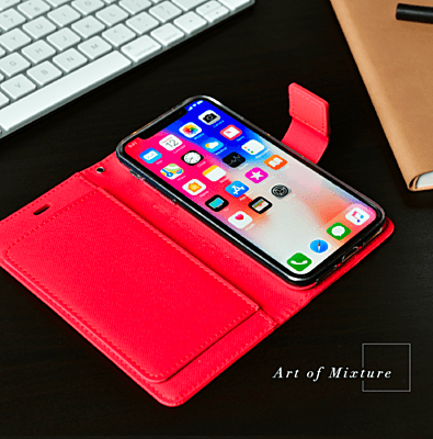 Roar Rich Diary [The Cube] Wallet Case, iPhone 15 Pro