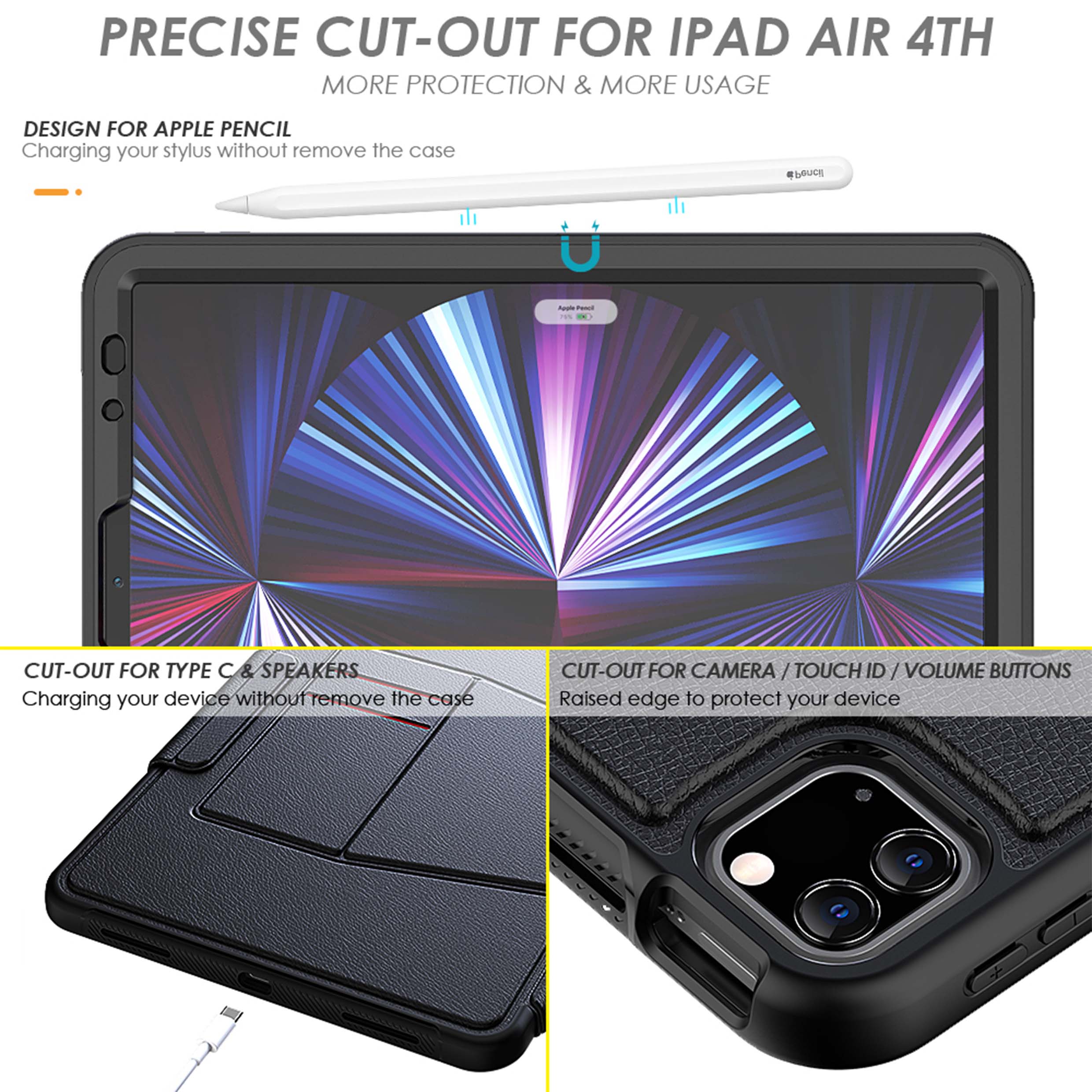 Unicon Defender [All in One] iPad Case, iPad Mini 6 - 2021