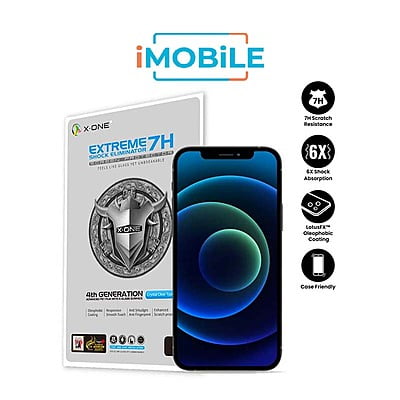 X-One Extreme Shock Eliminator Screen Protector, iPhone 12 Pro Max