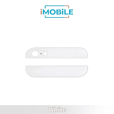 iPhone 5 Compatible Back Cover Glass Set [White]