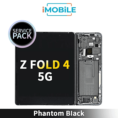Samsung Galaxy Z Fold 4 5G (F936) Main LCD Digitizer Screen [Service Pack] [Phantom Black]