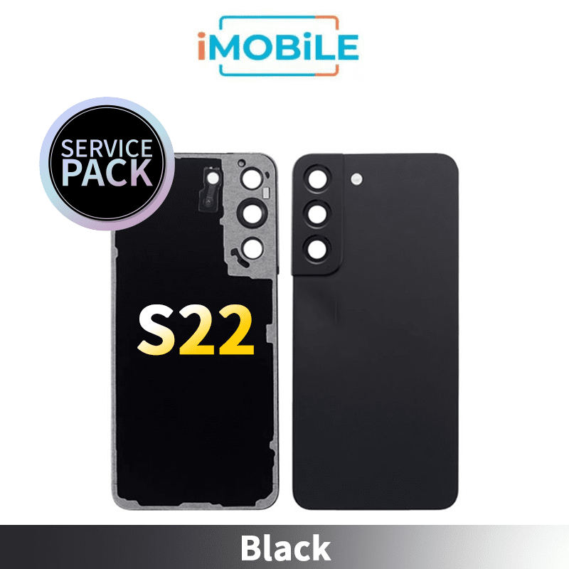 Samsung Galaxy S22 5G (G901) Back Cover [Service Pack] [Black] (GH82-27434A)