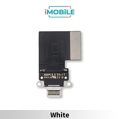 iPad Pro 12.9 (3rd 2018 / 4th 2020) / iPad Pro 11 (2018 / 2020) Compatible Charging Port Flex Cable [White]