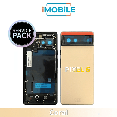 Google Pixel 6 Back Housing [Coral] Service Pack