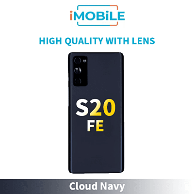 Samsung Galaxy S20 FE G781 Back Cover [High Quality with Lens] [Cloud Navy]