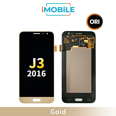 Samsung Galaxy J3 J300 J320 LCD and Digitizer Screen Orginal [Gold] [Include Adhesive]