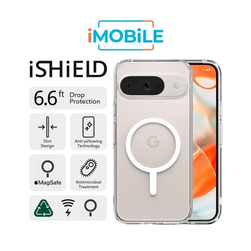 iShield [MagSafe] Crystal Palace Clear Case, Google Pixel 10 / 10 Pro