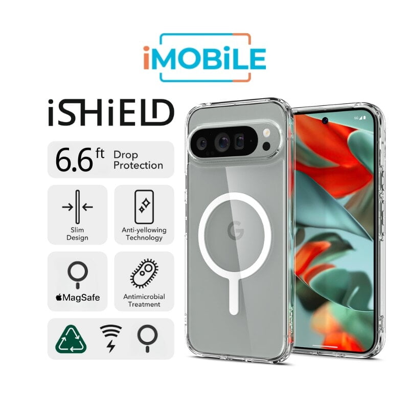 iShield [MagSafe] Crystal Palace Clear Case, Google Pixel 10 Pro XL