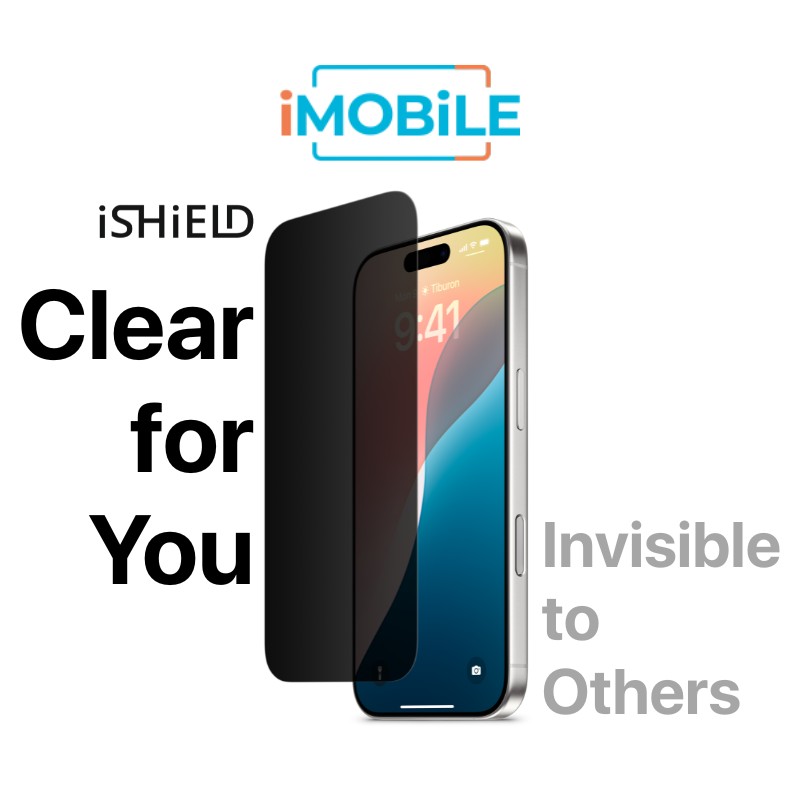 iShield 2.5D Ultra Glass [Privacy] Tempered Glass, iPhone 18 Pro