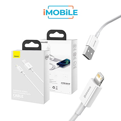 Baseus [CALYS-C02] 2M Fast Charging Data Cable USB to Lightning, 2.4A