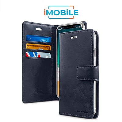 Mercury Blue Moon Diary Wallet Case, iPhone 14 Pro