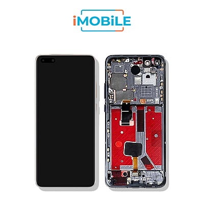 Huawei P40 Pro LCD Touch Digitizer Screen with Frame [Service Pack]