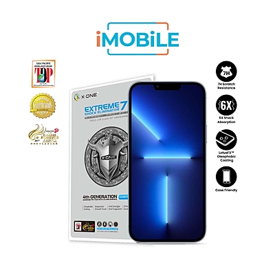 X.One Hybrid Polymer Impact Screen Protector for iPhone 13 / 13 Pro / 14
