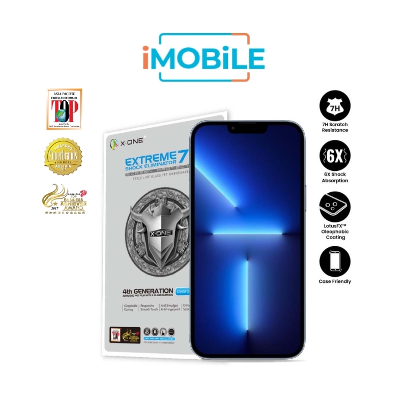 X.One Hybrid Polymer Impact Screen Protector for iPhone 13 / 13 Pro / 14 X.One Hybrid Polymer Impact Screen Protector for iPhone 13 / 13 Pro / 14