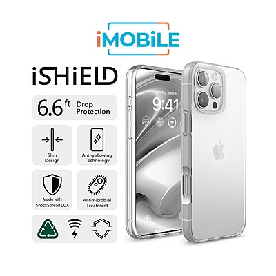 iShield Crystal Palace Clear Case for iPhone 16 Pro Max