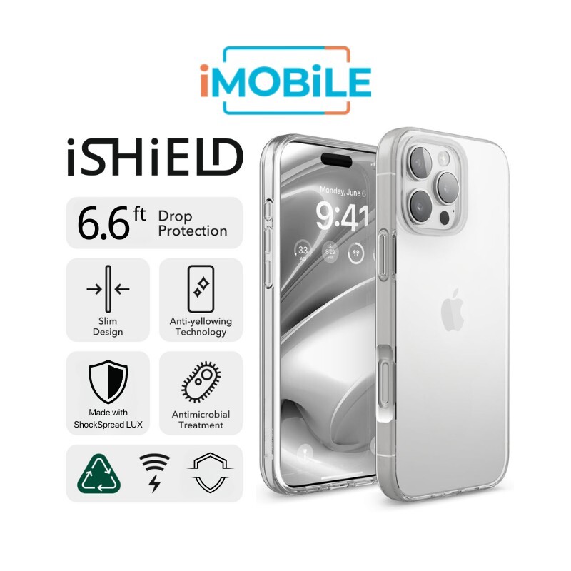 iShield Crystal Palace Clear Case for iPhone 16 Pro Max