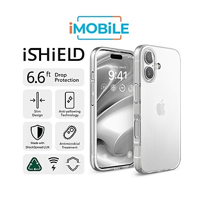 iShield Crystal Palace Clear Case for iPhone 16