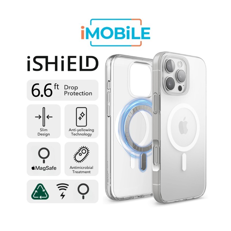 iShield [MagSafe] Crystal Palace Clear Case for iPhone 16 Pro