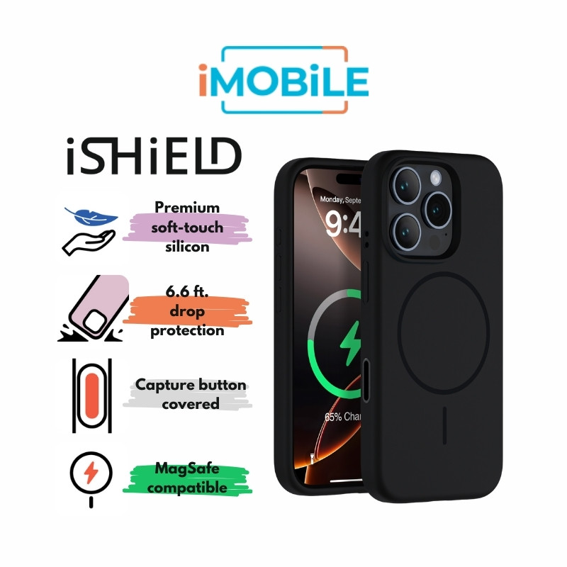 iShield [Ultra MagSafe] Liquid Silicon Snap Case for iPhone 16 Pro