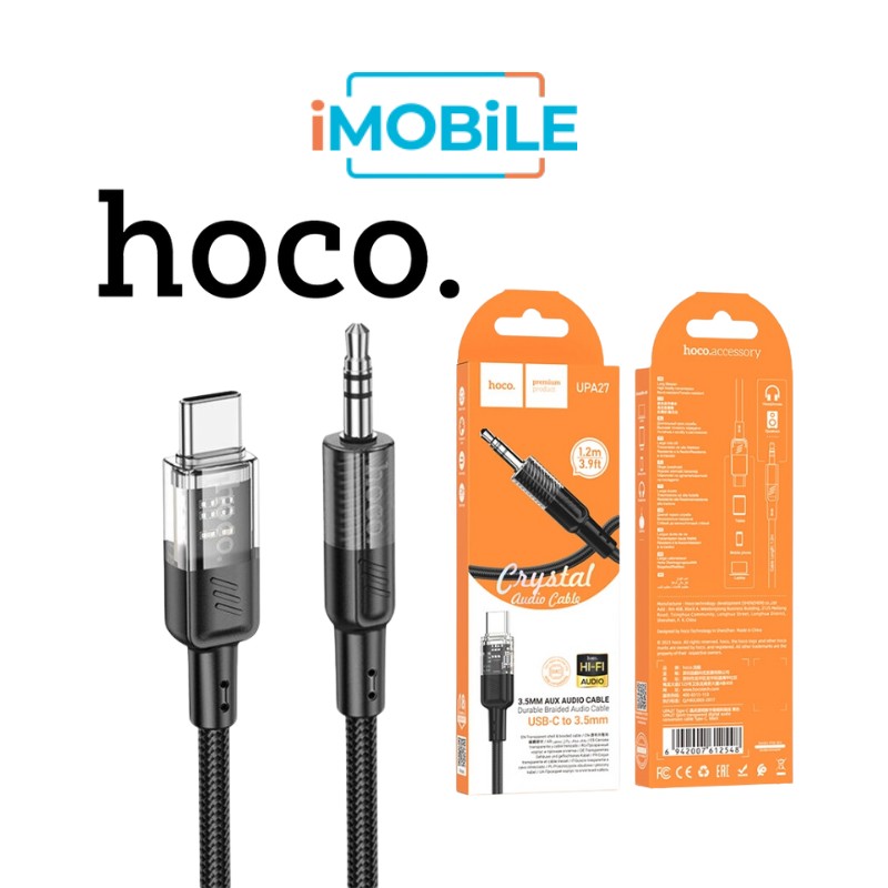 Hoco [UPA27] Spirit Transparent Digital Audio Conversion Cable, USB-C ...