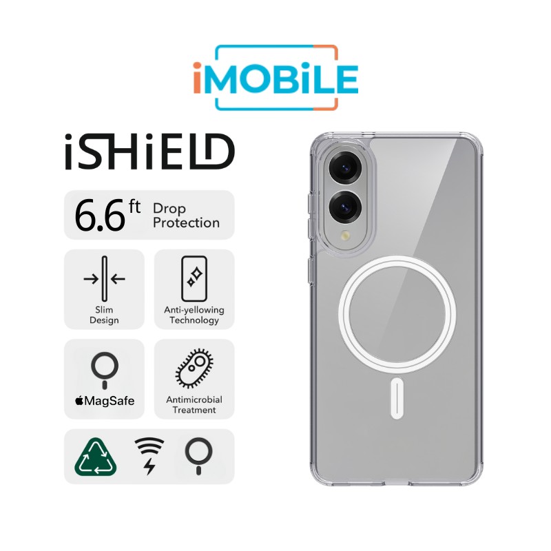 iShield [MagSafe] Crystal Palace Clear Case, Samsung s25 Edge