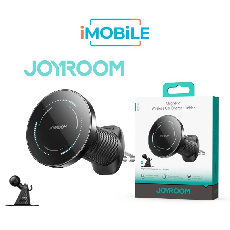 JoyRoom JR-ZS502 15W MagSafe Wireless Charge Car Mount Phone Holder (Air Vent & Dashboard)
