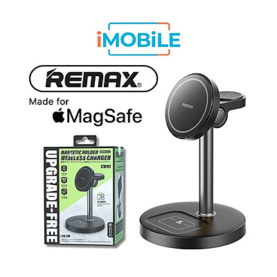 Remax [CW-01] 3-in-1 Wireless Charging Station with MagSafe, 20.5W