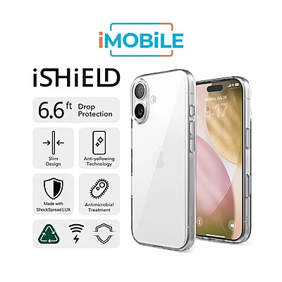 iShield Crystal Palace Clear Case, iPhone 17