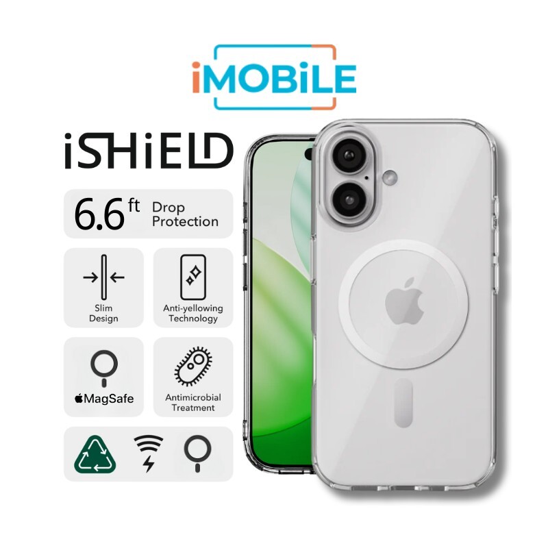 iShield [MagSafe] Crystal Palace Clear Case, iPhone 17