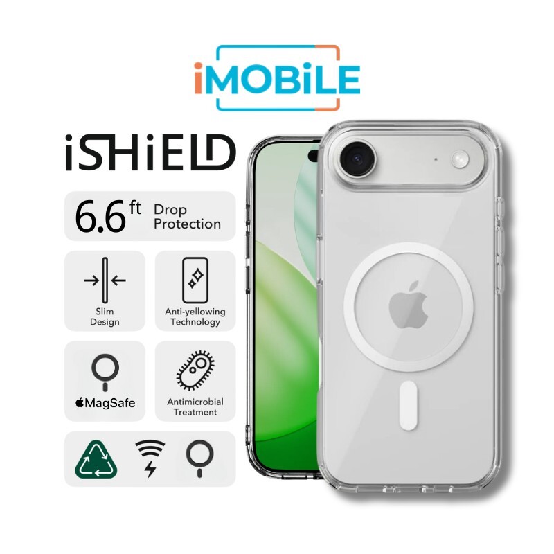 iShield [MagSafe] Crystal Palace Clear Case, iPhone 17 Air