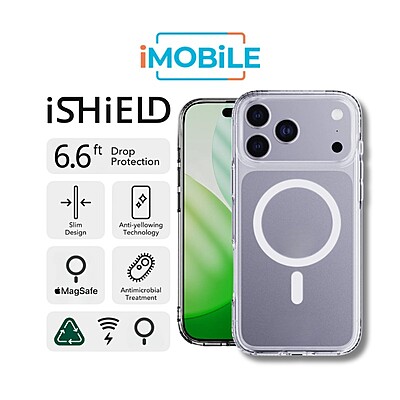 iShield [MagSafe] Crystal Palace Clear Case, iPhone 17 Pro Max