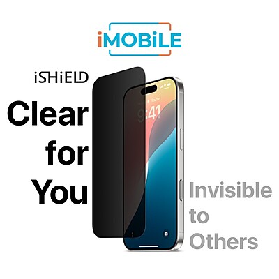iShield 2.5D Ultra Glass [Pravicy] Tempered Glass, iPhone 15 / 16