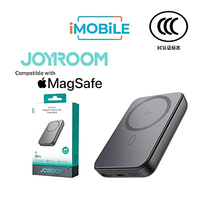 JoyRoom JR-W020 20W MagSafe Wireless Power Bank [10K mAh] [2 Ports + Wireless MagSafe]