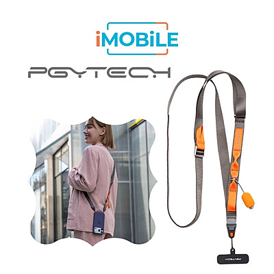 PGYTECH LinkGo Phone Photography Strap (Webbing- Misty Grey)
