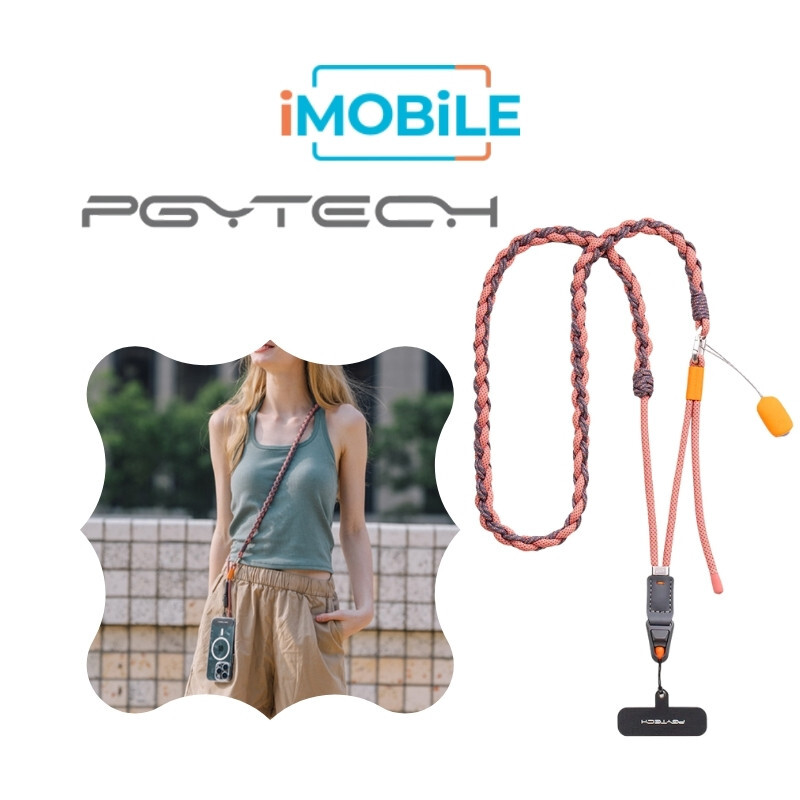 PGYTECH LinkGo Phone Photography Strap (Braided-Coral Pink)