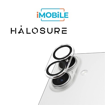 Halosure Elite Rear Camera Tempered Glass Protector, iPhone 17