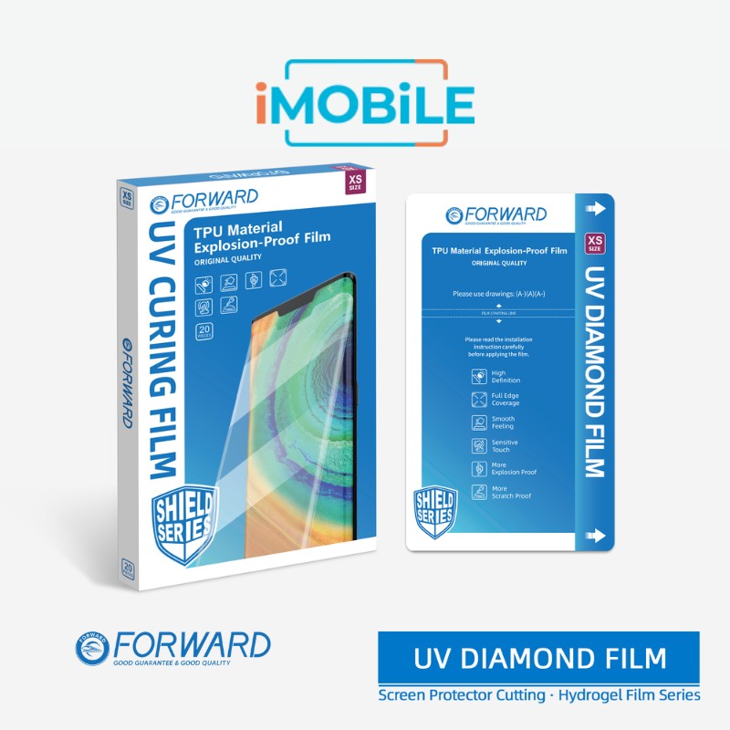 FORWARD FW-QE01 | [XS"] UV High Clear Hydrogel Film for FORWARD Cutting Machine [20pc]