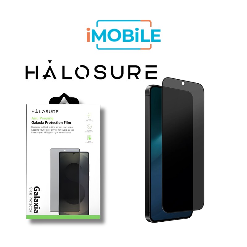 Halosure 2.5D Galaxia [Privacy] Tempered Glass, Samsung s26