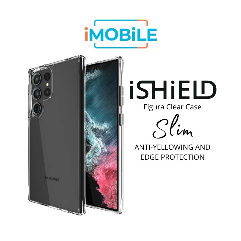 iShield Figura Series Clear Reinforced Case, Samsung s23 Ultra