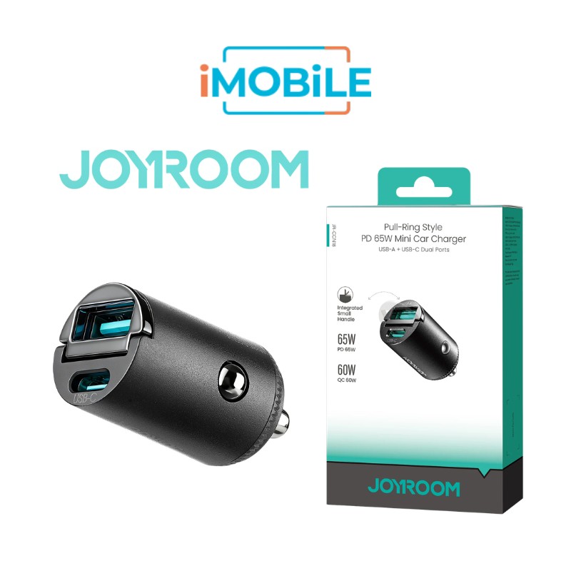JoyRoom JR-CCN18 60W QC + PD Car Charger [USB-A + USB-C]