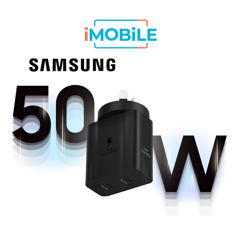 Samsung Original 50W Duo USB-C Power Adapter