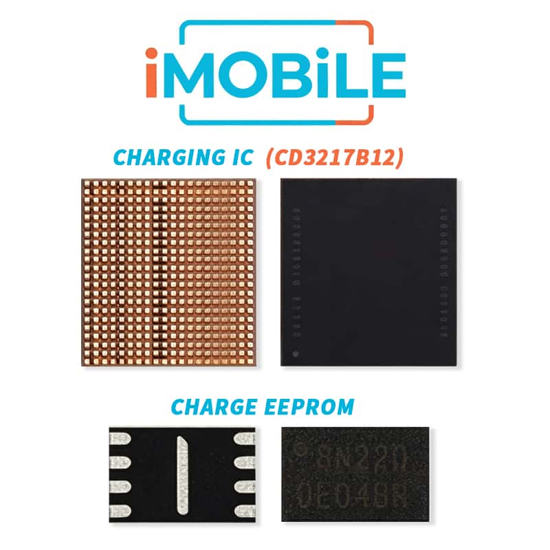 iPad Air 4 (2020) USB Charging IC Chipset U2 (CD3217B12) + SPI Flash IC (Charge EEPROM) – Pre-Programmed SET